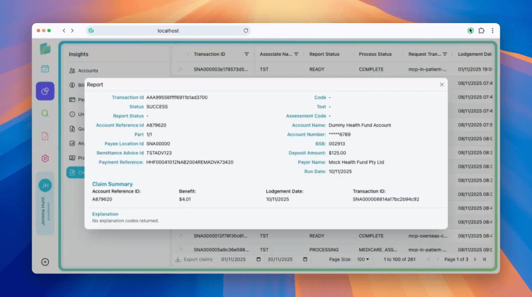 Device activation interface